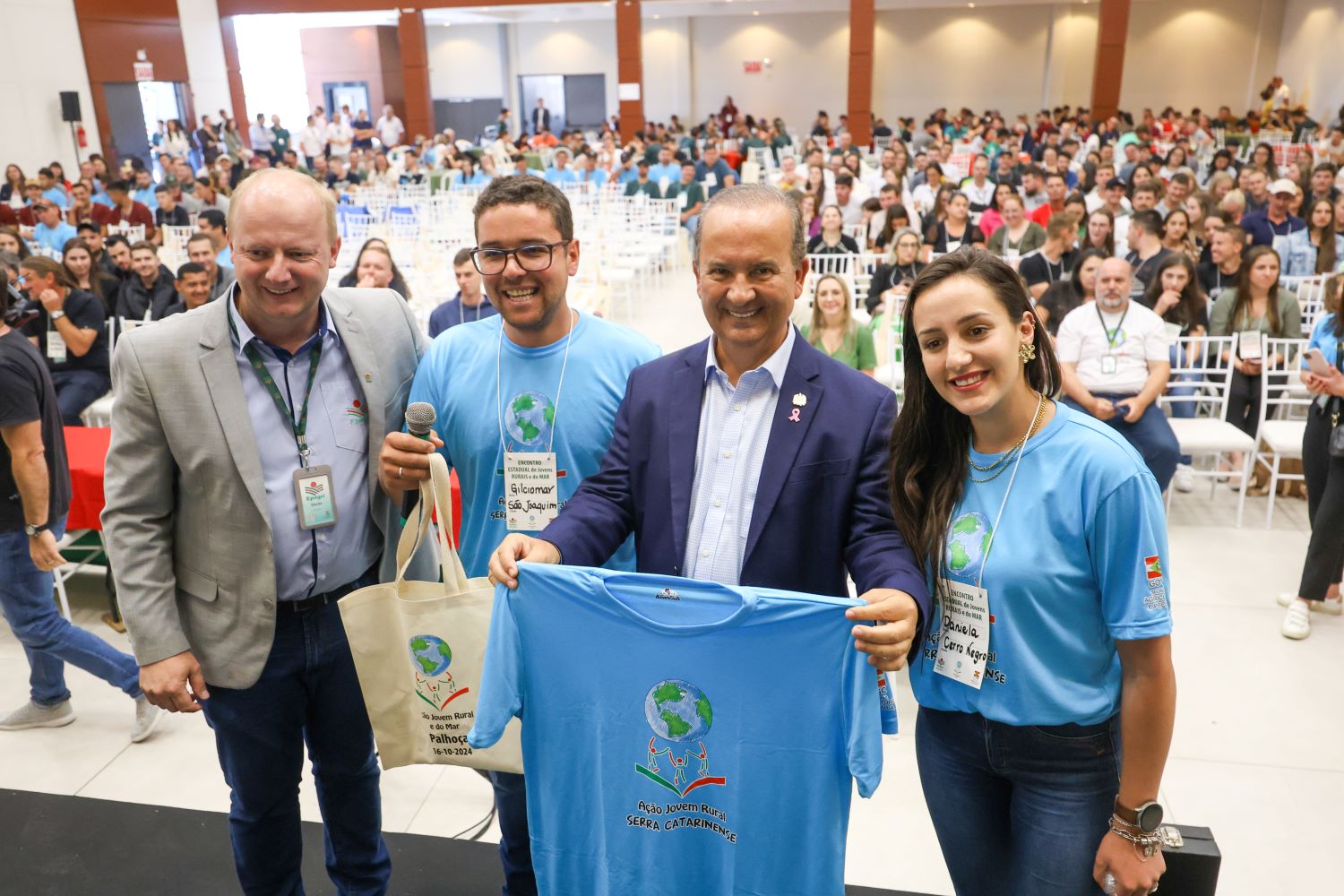 Mais de 600 jovens participam do Encontro Estadual de Jovens Rurais e do Mar