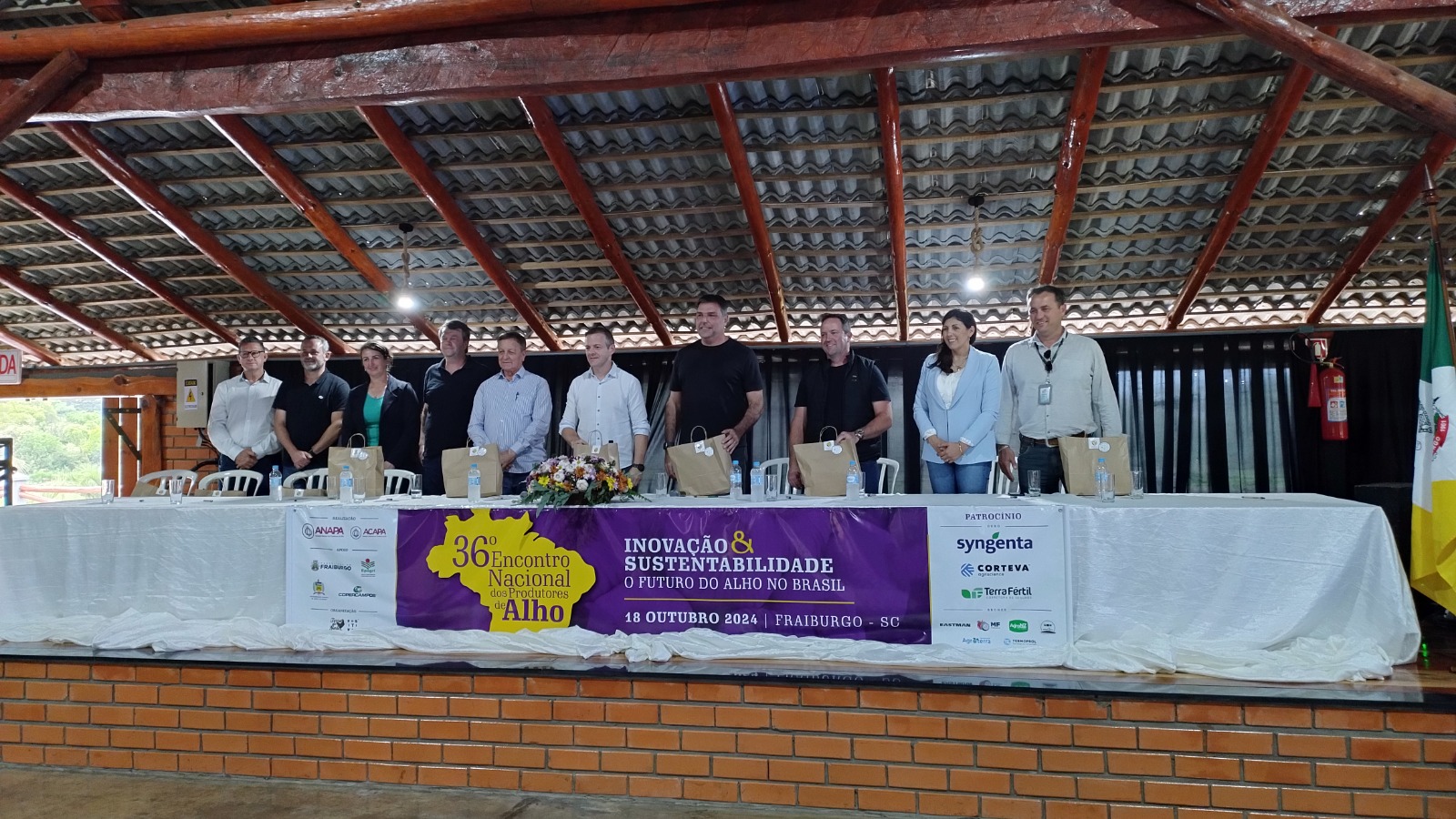 Inovação: SAR participa do Encontro Nacional de Alho, em Fraiburgo