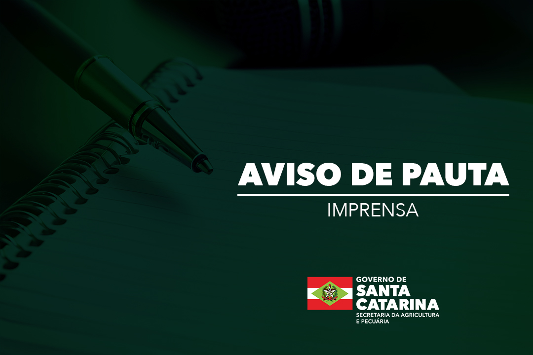 Aviso de Pauta: Governo do Estado entrega nesta terça-feira equipamentos agrícolas para região de Chapecó
