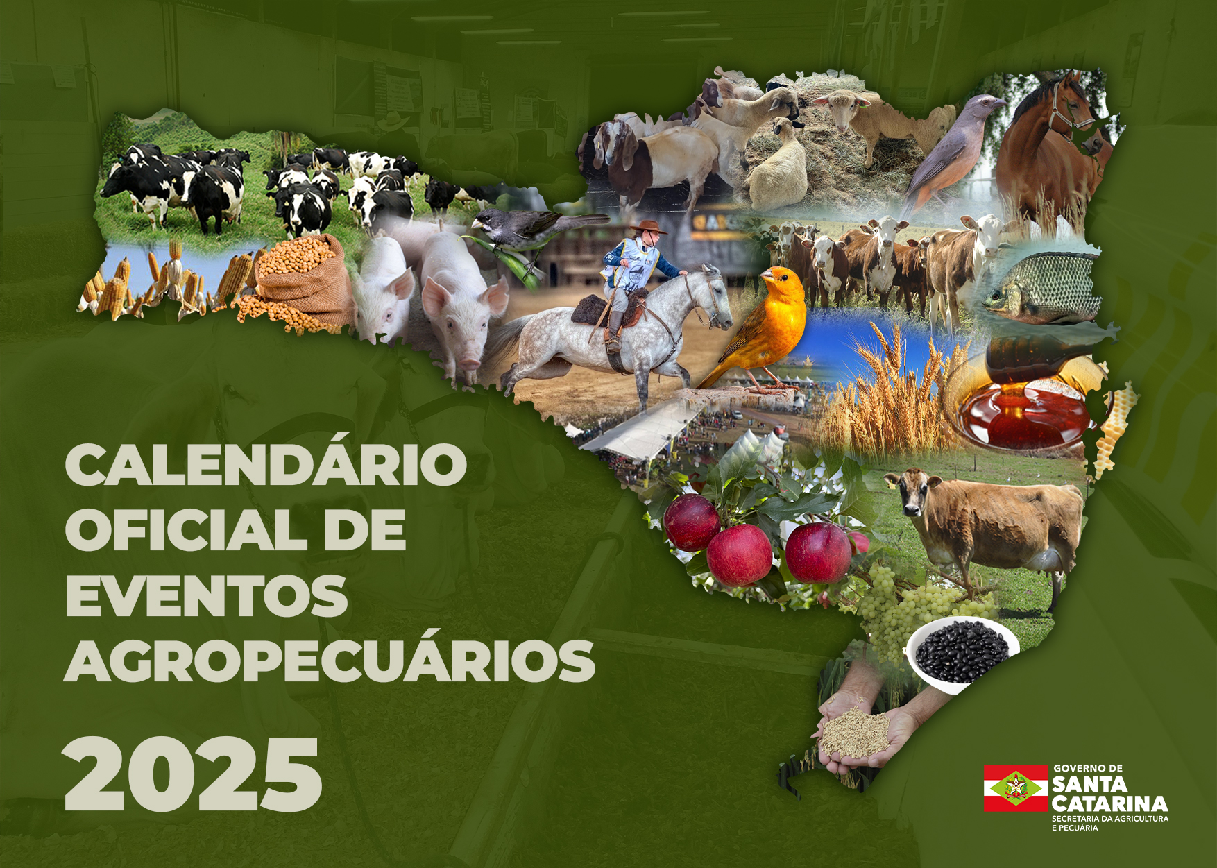 Calendário de Eventos Agropecuário 2025 destaca a força do setor em SC