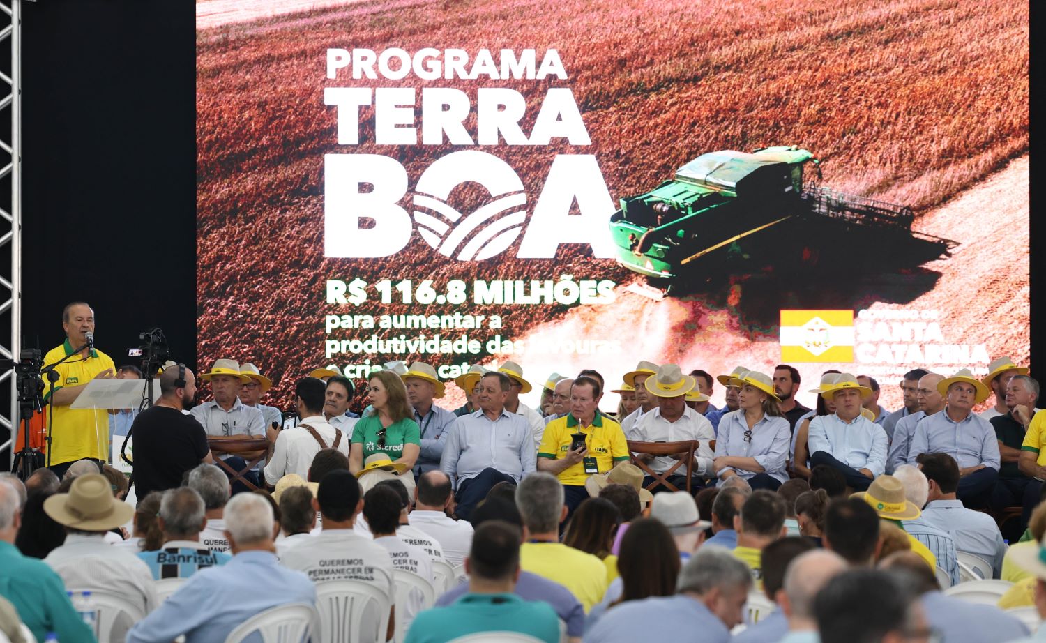 Governador lança Programa Terra Boa 2025 com investimento recorde de R$ 116,8 milhões
