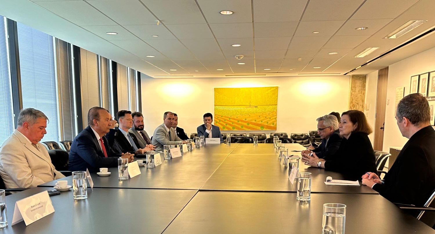 Governador Jorginho Mello solicita apoio da embaixadora brasileira em Washington diante da ameaça da gripe aviária