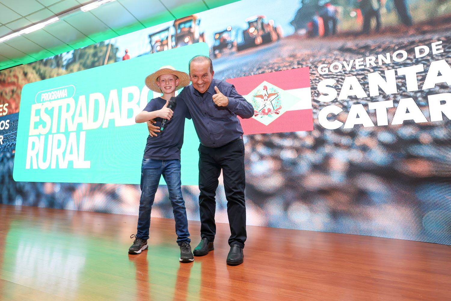 Estrada Boa Rural: governador Jorginho Mello lança programa que investe R$ 2,5 bilhões para transformar realidade da infraestrutura no interior de SC