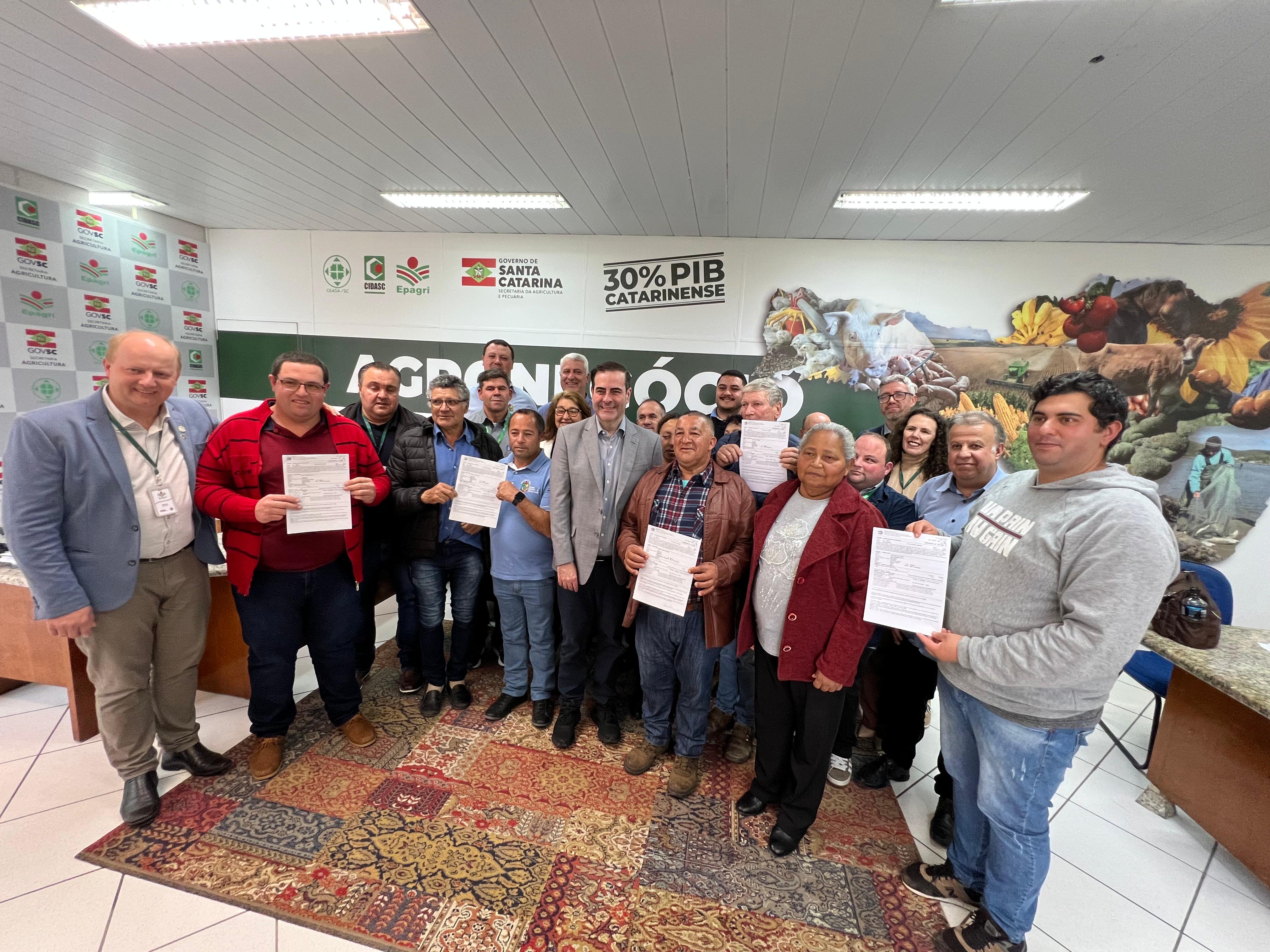 Famílias de agricultores de Otacílio Costa garantem acesso à água com apoio do Projeto Água para Todos
