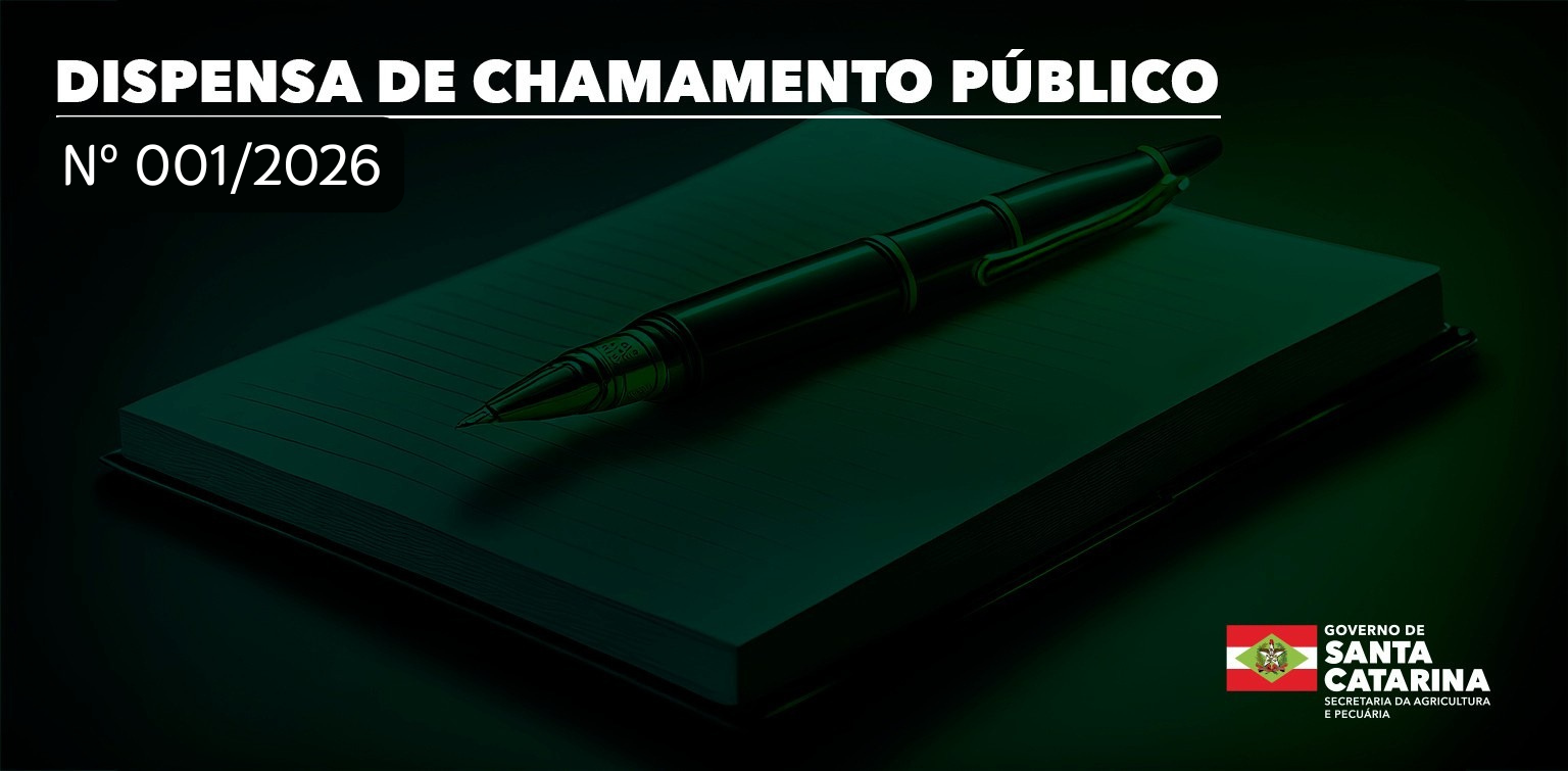 Dispensa de Chamamento Público nº001/2026